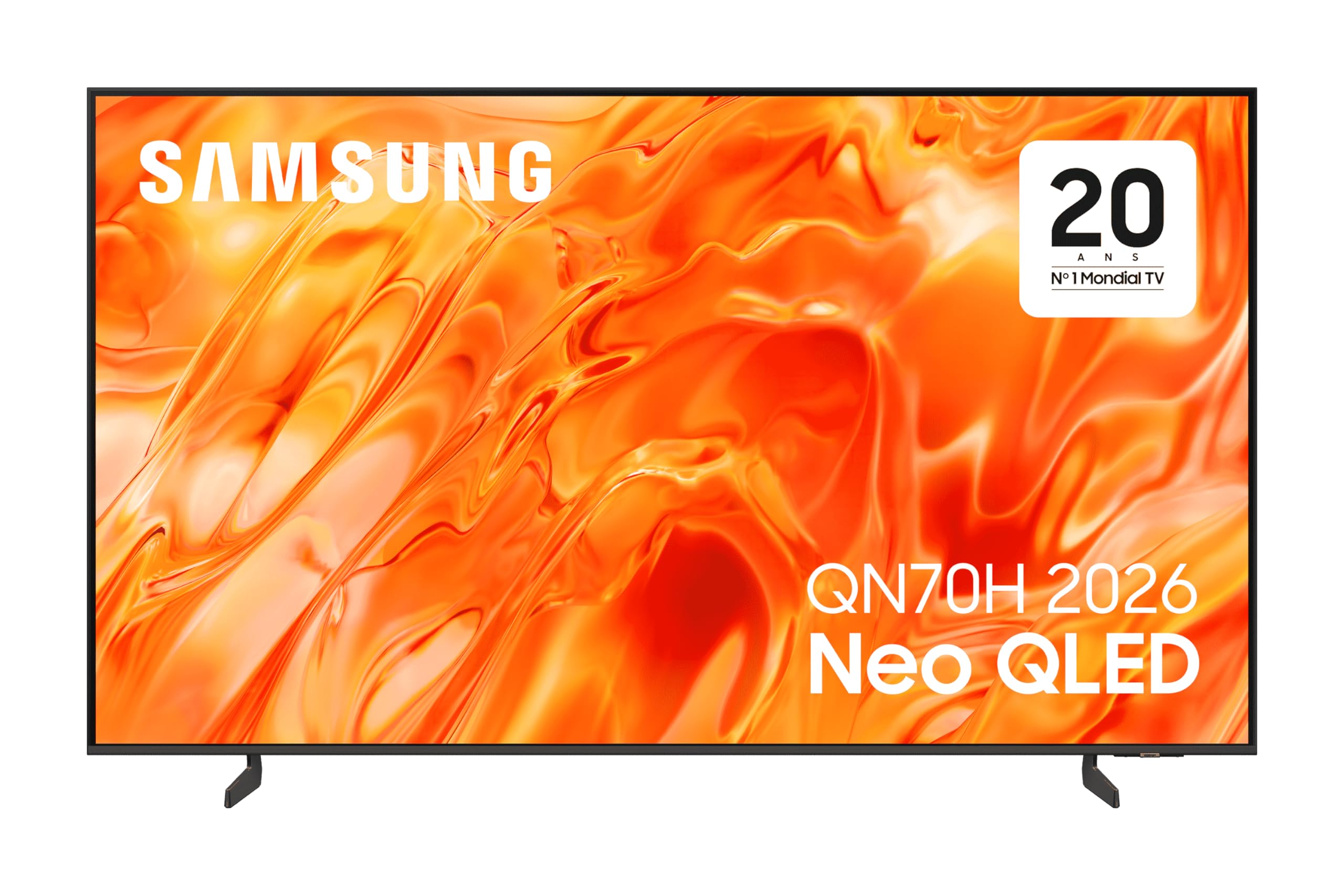 Samsung Smart TV 43 Zoll QN70H Mini LED Neo QLED 4K, Quantum Mini LED, Real QLED 100% Farbvolumen, Crystal 4K Prozessor optimiert durch KI, Motion Xcelerator, Vision AI Companion [2026]