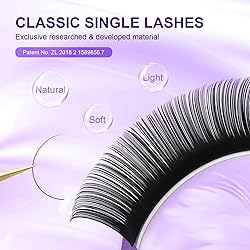 NAGARAKU 5 Trays Eyelash Extensions Individual