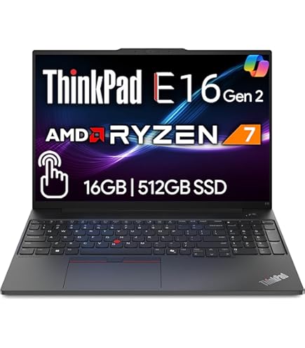 Amazon.com: Lenovo ThinkPad E16 Gen 2 2024 Business Laptop 16