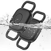 DDJ Dog Collar Holder for Tile Life360 Mate(2024)2022 Bluetooth Tracker, 2-Pack Waterproof Silicone Cover Full-Body Protectiv