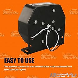 BooYu 200W Compact High-Performance PA Siren Horn