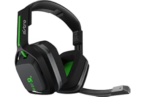 ASTRO Gaming A20 Wireless Headset for Xbox One, PC & Mac – Black/Green