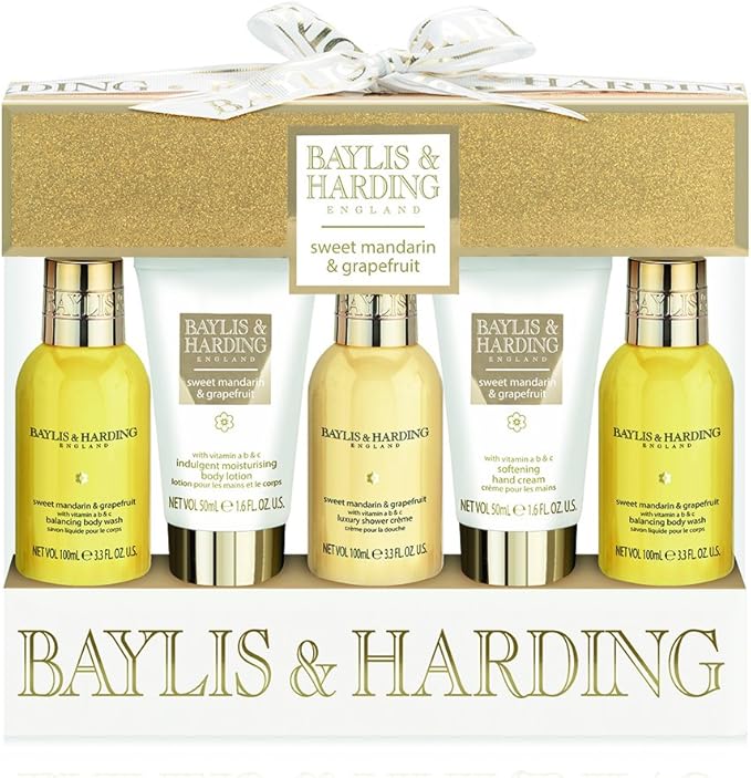 Baylis & Harding Sweet Mandarin and Grapefruit Set 5 Piece Amazon.co