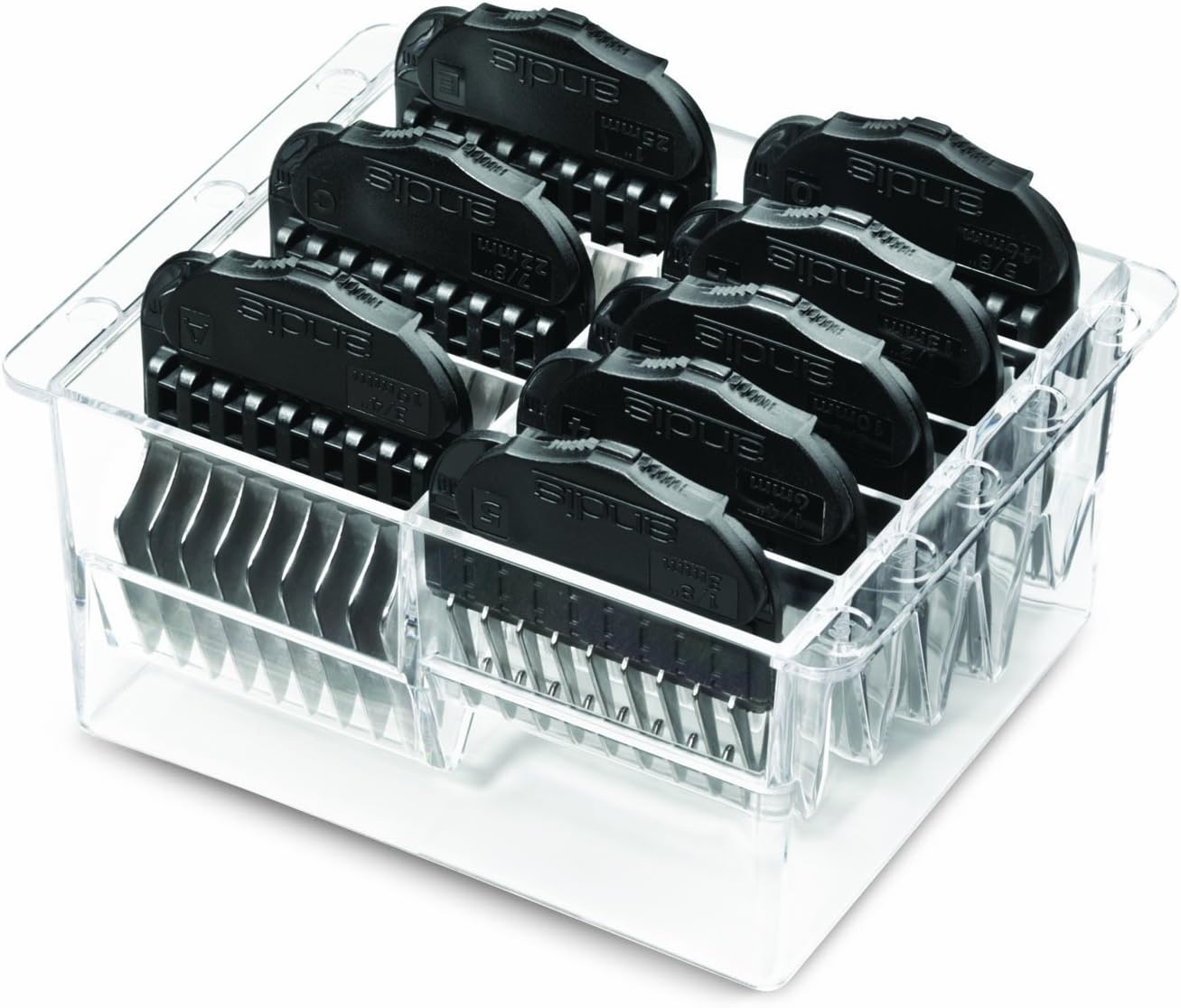 Andis 9-Piece Clipper Combs for Small Pets, Blue (12860): Pet Supplies