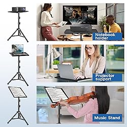 REHOSEUP Projector Stand, 33LB Load Bearing