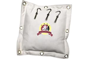 Wall Mounted Kicking Pad, Thick Canvas, Vibration Absorption, Martial Arts Training Equipment for Boxing, Taekwondo, Karate, 