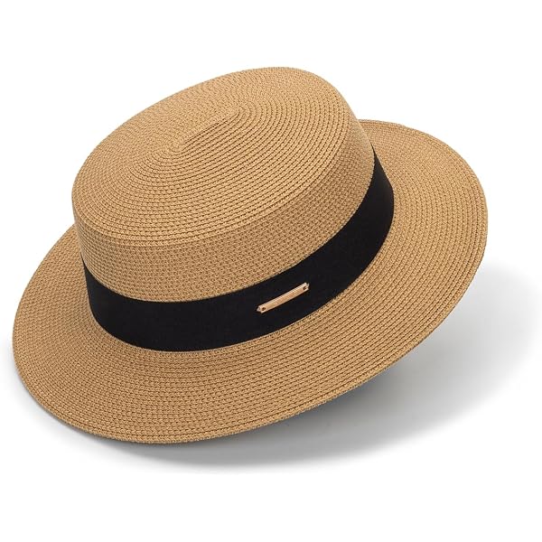 Brown Wide Brim Straw Sun Hat Beach Resort Boho OS Brown Lace Straw Summer Hat, Wide Brim Boho Sun Hat - Etsy main image 2
