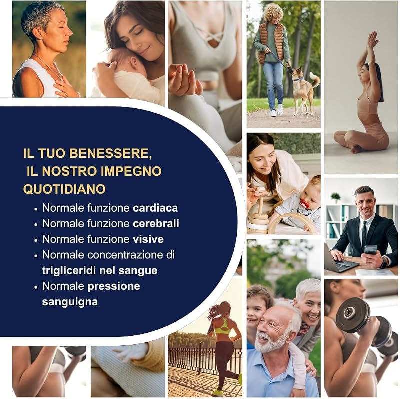 Omega 3 IFOS 5 Stelle 90 cps - Olio di Pesce Omega 3 1000mg - Ricco di EPA e DHA - Senza Retrogusto, Facile da Digerire, Privo di Metalli Pesanti