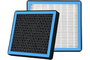 RICHWEI CF10285 Cabin Air Filter With Activated Carbon For Toyota 4Runner Highlander RAV4 Tundra Camry Corolla Prius Land Cruiser Sequoia Sienna Avalon 2010 2011 2012 2013 2014 2015 2016 2017 2018 2019 2020