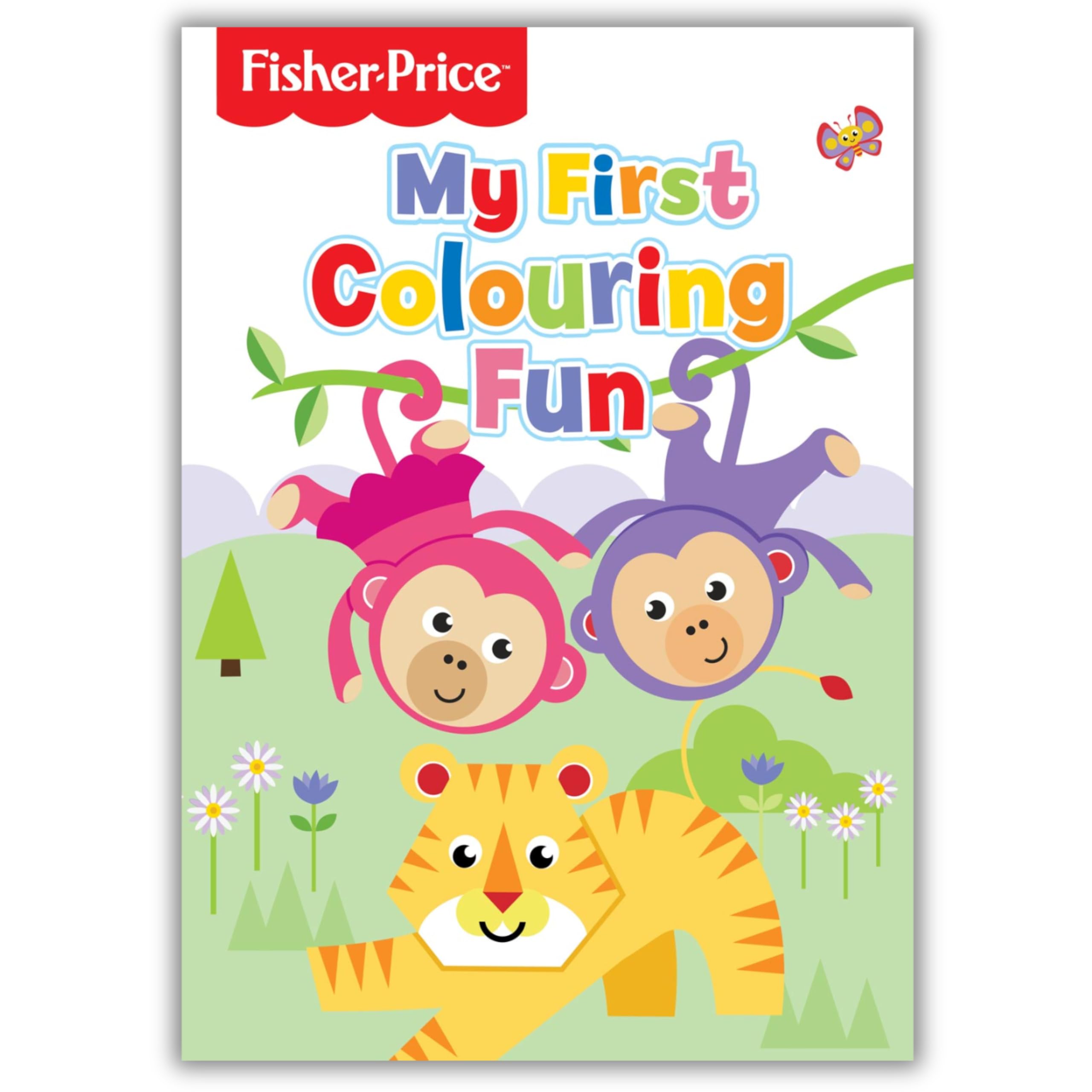 Fisher-Price ALLIGATOR Colouring Book Animals, Colouring Books for Children, Kids Colouring Books, Colouring Book