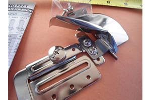 SUISIE Japan SUISEI TOP Bottom Double FOLD BIAS Tape Binder Similar to Bernnina Binder Attachment # 88 for Unfolded bias Tape Tape for Quilt Binding #A9S (Tape Size 38mm)