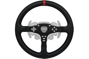 LINGERIN SIMPUSH 13inch 33cm steering Wheel MOD FOR MOZA R5(carbon fiber,leather)