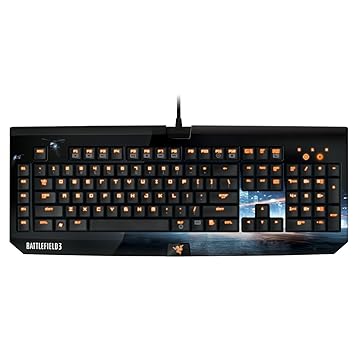RAZER Battlefield 3? BlackWidow Ultimate Elite Gaming Keyboard (FRA Layout - AZERTY)