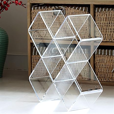 Amazon Cdラック Cdストレージラック 完全に明確なクリスタルテクスチャアクリル本棚オーガナイザー ゲームディスクcdホルダー クラシファイドストレージディスプレイスタンド L48 W13 H48cm Cd Dvdラック オンライン通販