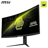 MSI MAG 342CQR E2 34 Inch UWQHD Curved Gaming Monitor 180 Hz 1ms view 3