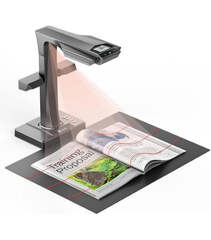 CZUR ET24 Pro Professional Book Scanner, 24MP Document Camera, 3rd