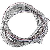 JoyTube 3/4"ID x 1"OD Steel Wire Suction Vinyl PVC Flexible Tubing 3.3 FT | High Pressure Heavy Duty UV Chemical Resistant Clear Thick Suction Tube Hose