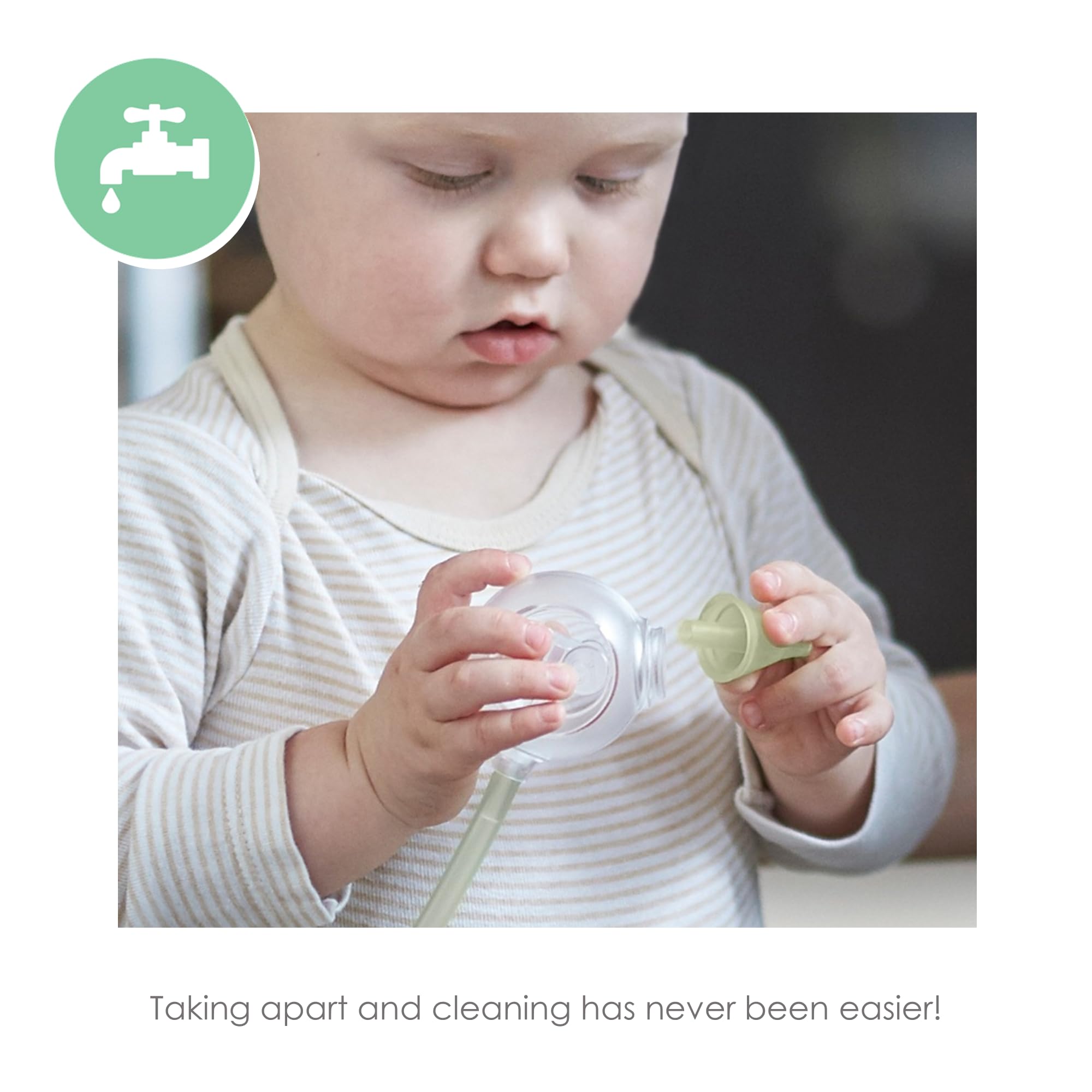 Nosiboo Pro Nasal Aspirator for Babies | Electric Nose Sucker | Made in EU | Adjustable Suction Power | Premium Quality | Award-Winning Design