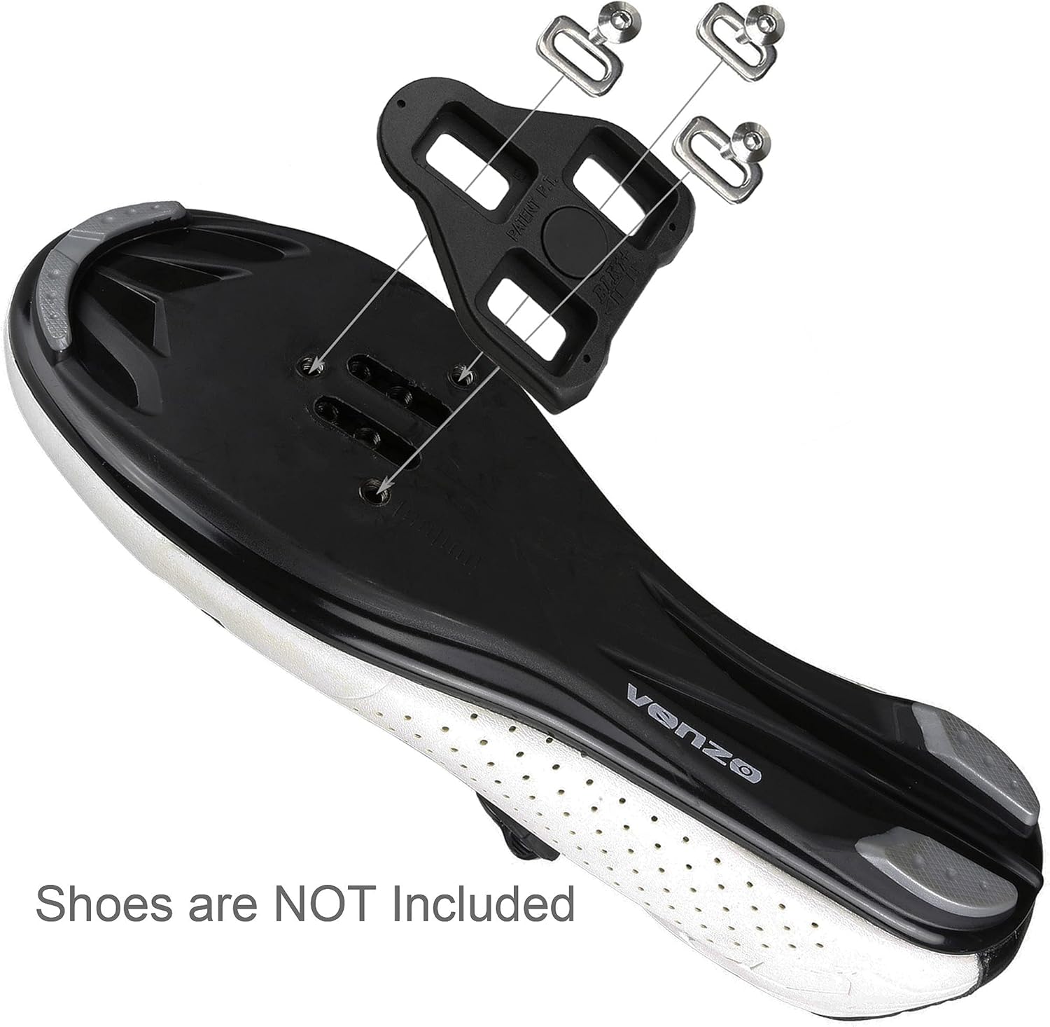 CyclingDeal 2 x Compatible with Peloton Look Delta (0 Degree Fixed Floating) Bike Cleats - Indoor Cycling & Road Bicycle Cleat Set - Fully Identical or Compatible with Peloton Indoor Bikes Pedals : Sports & Outdoors