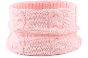 OMUKY Kids Scarf Knitted Neck Warmer infant Toddler Girls Boys Cold Weather Soft Scarves