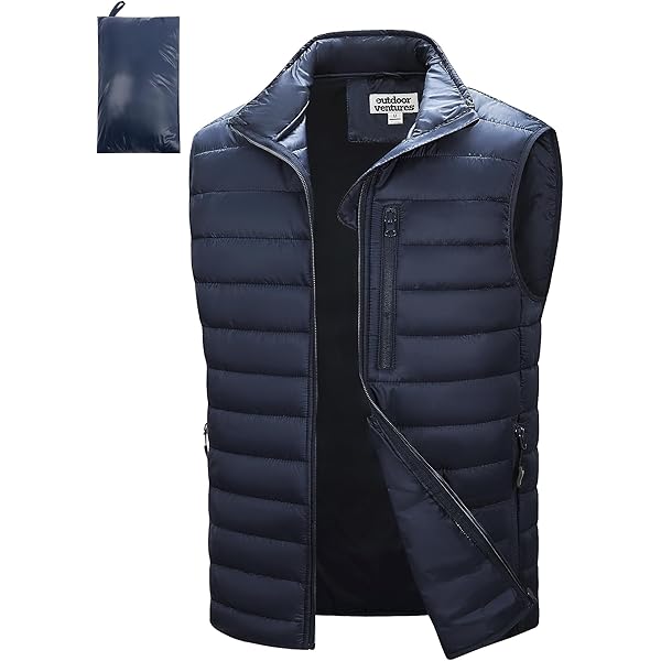 33,000ft Men's Lightweight Packable Insulated Puffer Vest