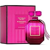Victoria's Secret Bombshell Passion Eau de Parfum, Notes of Sparkling Cassis, Queen Peony & Fuchsia Rose, Perfumes for Women (3.4 oz)