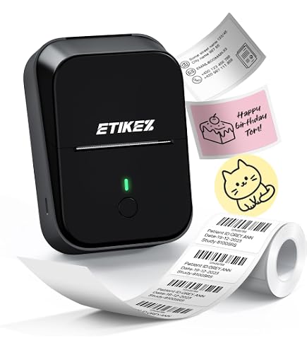 ETIKEZ PM260 Label Maker,2 Inch Label Maker Bluetooth Label