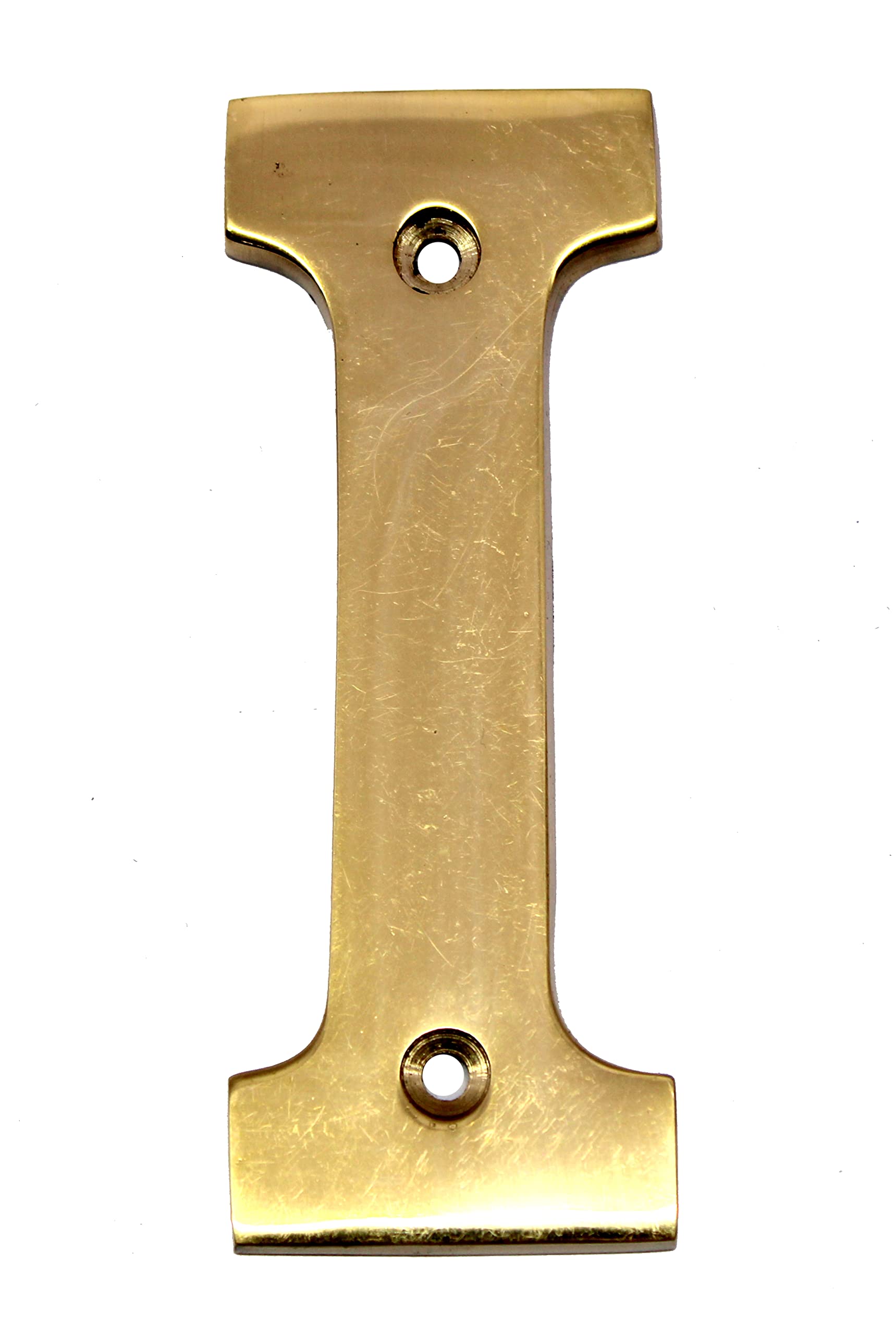 esplanade Brass House Hotel Door Name - Wall Door Plaque Alphabet Letter "Z" - 4" Inches ("I" Alphabet - 4)