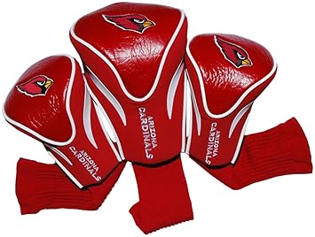 Team Golf Nfl Contour Golf Club Headcovers 3 Count Numbered 1 3 X Fits Oversized Drivers Utility Rescue Fairway Clubs Velour Lined For