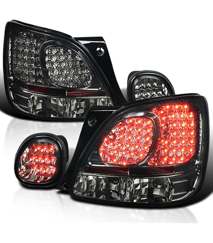Amazon.com: SPEC-D TUNING Smoke Lens LED Tail Lights Compatible