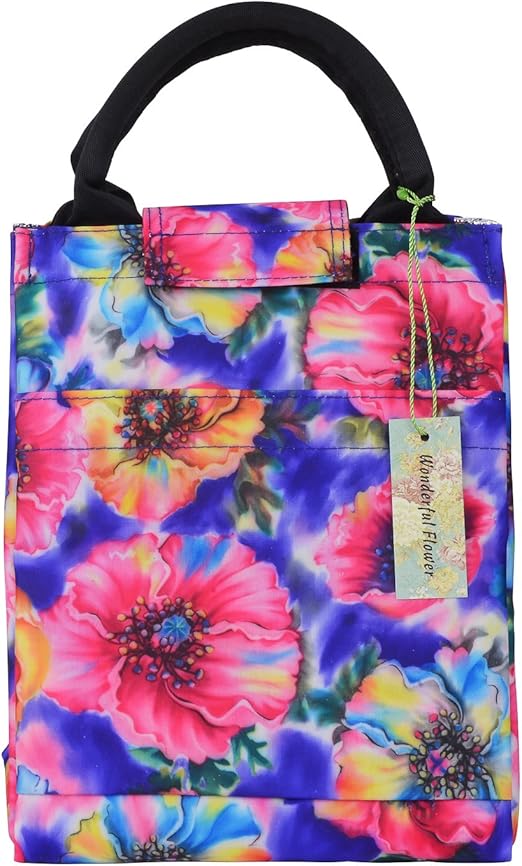 wonderful flower lunch bags for women Lunch Box Cooler Bag