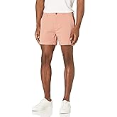 Amazon Essentials Men's Slim-Fit 5" Flat-Front Comfort Stretch Chino Shorts