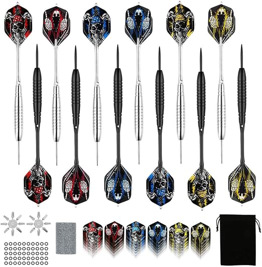 1. FC Köln Dartpfeile-Set Mit Etui – 3 Steeldarts Mit Logo, Inkl. Flights & Lesezeichen