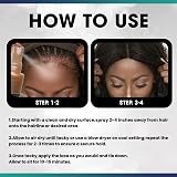 EONFAVE Lace Tint Spray 120ml Wig Adhesive Glue Strong Hold Invisible Bond view 6
