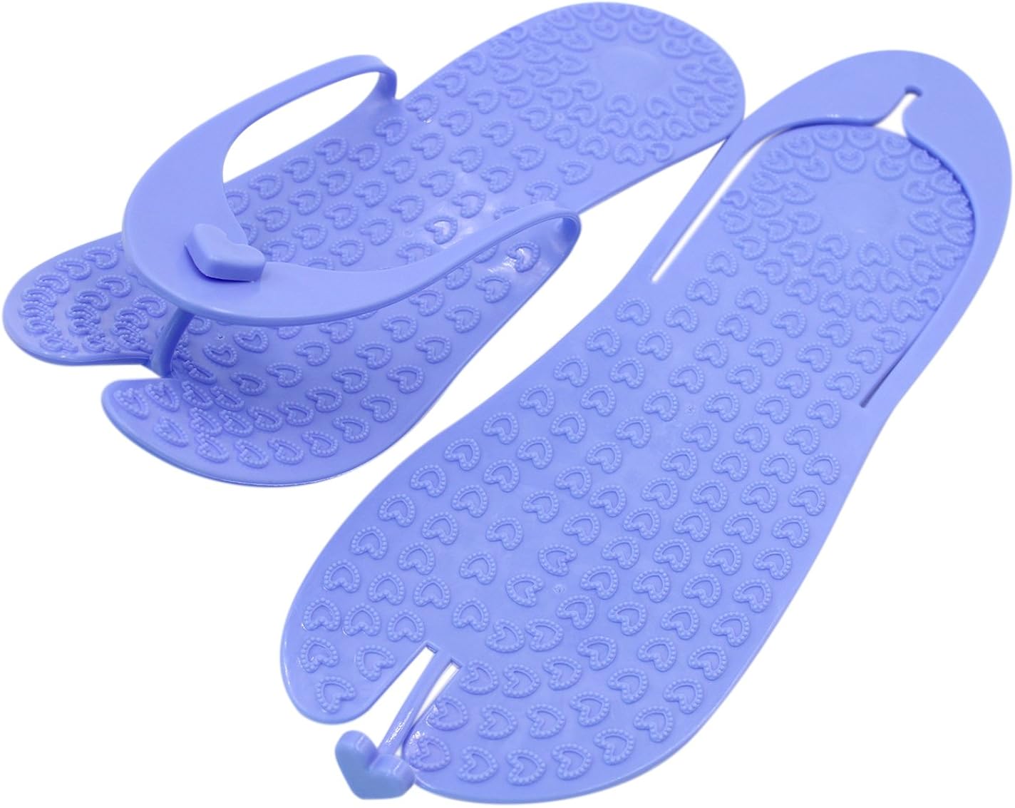 Amazon.com: Portable & Foldable Foot Massage Slippers, Non-Slip Flip-Flops Bathroom Shower 