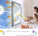 Zindoo One Way Mirror Window Film Silver Reflective Privacy 40x400cm view 3