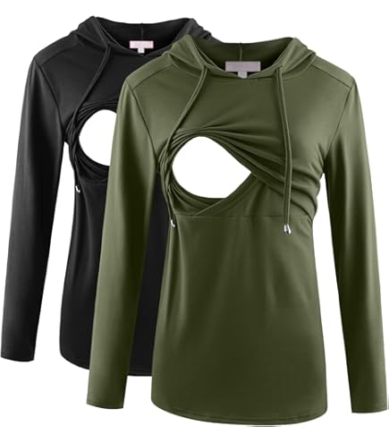 Breastfeeding Tops Smallshow Women's Maternity Nursing Shirt Top