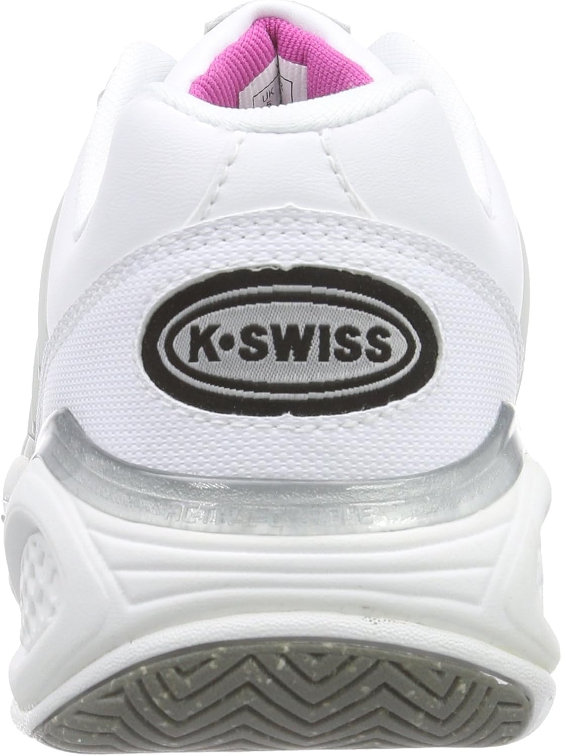 KSwiss Performance Womens Ks Tfw Defier Dswht/Ltgry/Rspbrryrse Tennis
