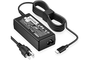HIBBO Charger for HP Laptop Chromebook 65W 45W USB C Fast Power Adapter