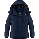 ZSHOW Boy's Warm Winter Coat Soft Fleece Jacket Waterproof Snow Coat