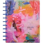 Happy Planner Disc-Bound Planner Jan.–Dec. 2026, Includes 3 Extra Months and 2 Sticker Sheets, Big Size, 8.5" x 11", Dashboard Layout, Bright & Bushy