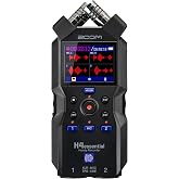 Zoom H4 Essential Handheld Recorder for Musicians, Podcasters &amp; Filmmakers | Clip-Free Audio with 32-Bit Float, 4 Tracks, Stereo Mics, 2 XLR/TRS Inputs, USB Audio Interface