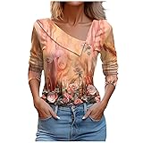 LRMQS Spring Tops for Women 2024 Trendy Casual Long
