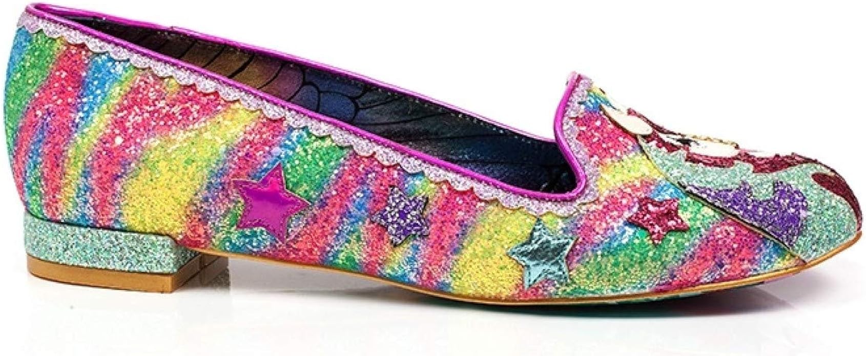irregular choice unicorn flats