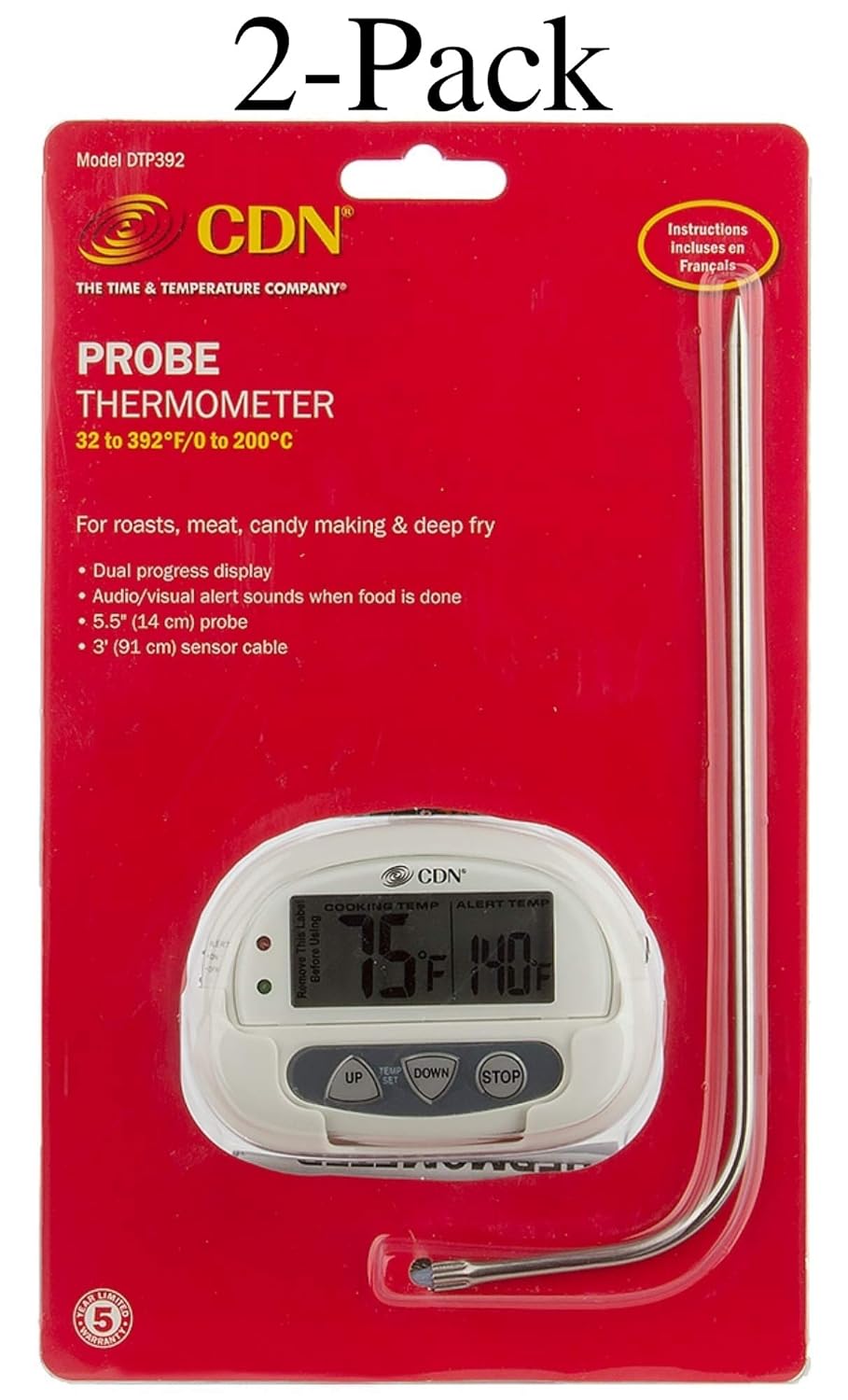 The 10 Best Cdn Digital Probe In Oven Cooking Thermometer Dtp392 Kitchen