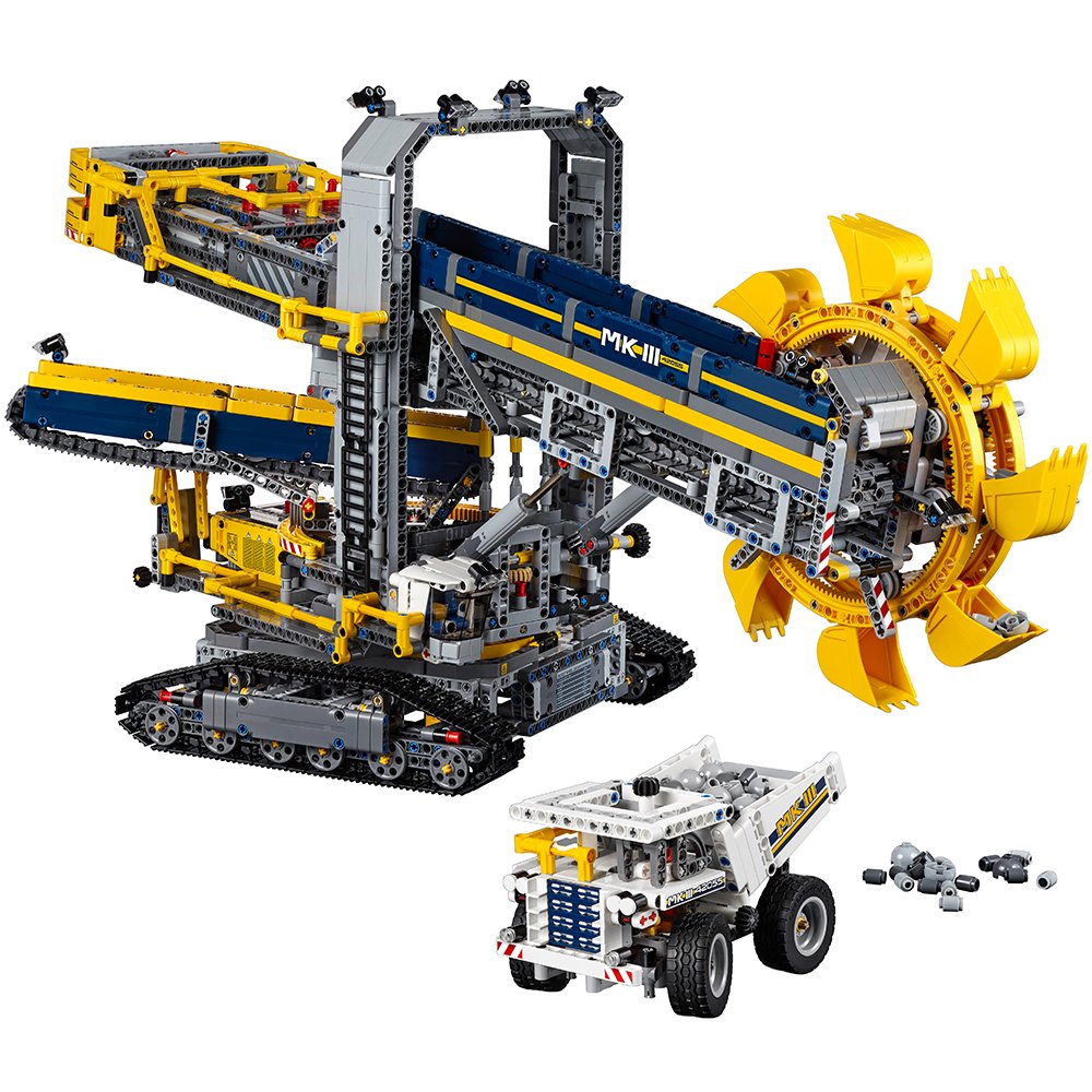 Construction Tools LEGO® Technic Bucket Wheel Excavator 42055