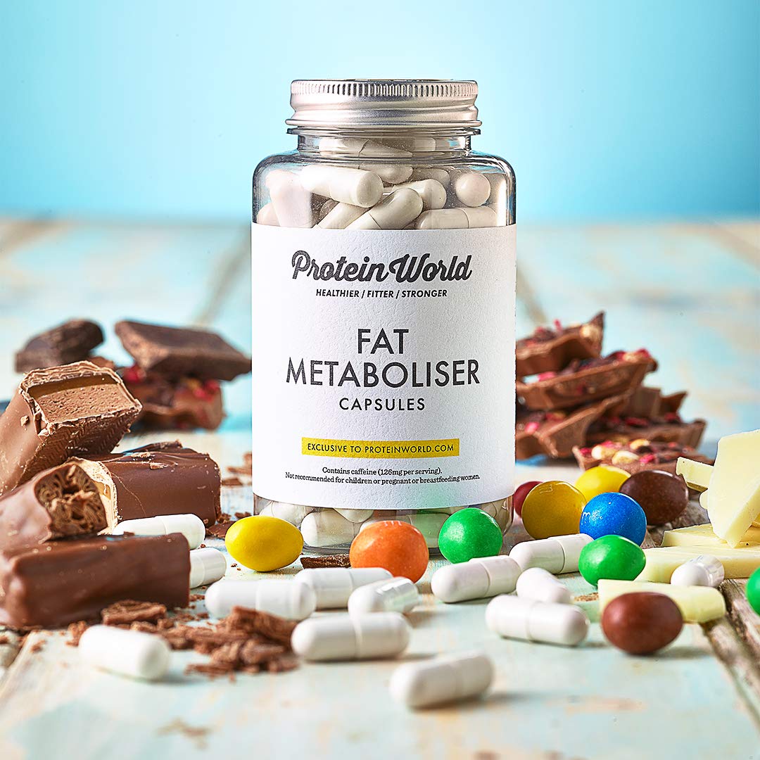 PROTEIN WORLD Fat Burner Weight Loss Fat Metaboliser Capsules x 90 Buy Online in UAE