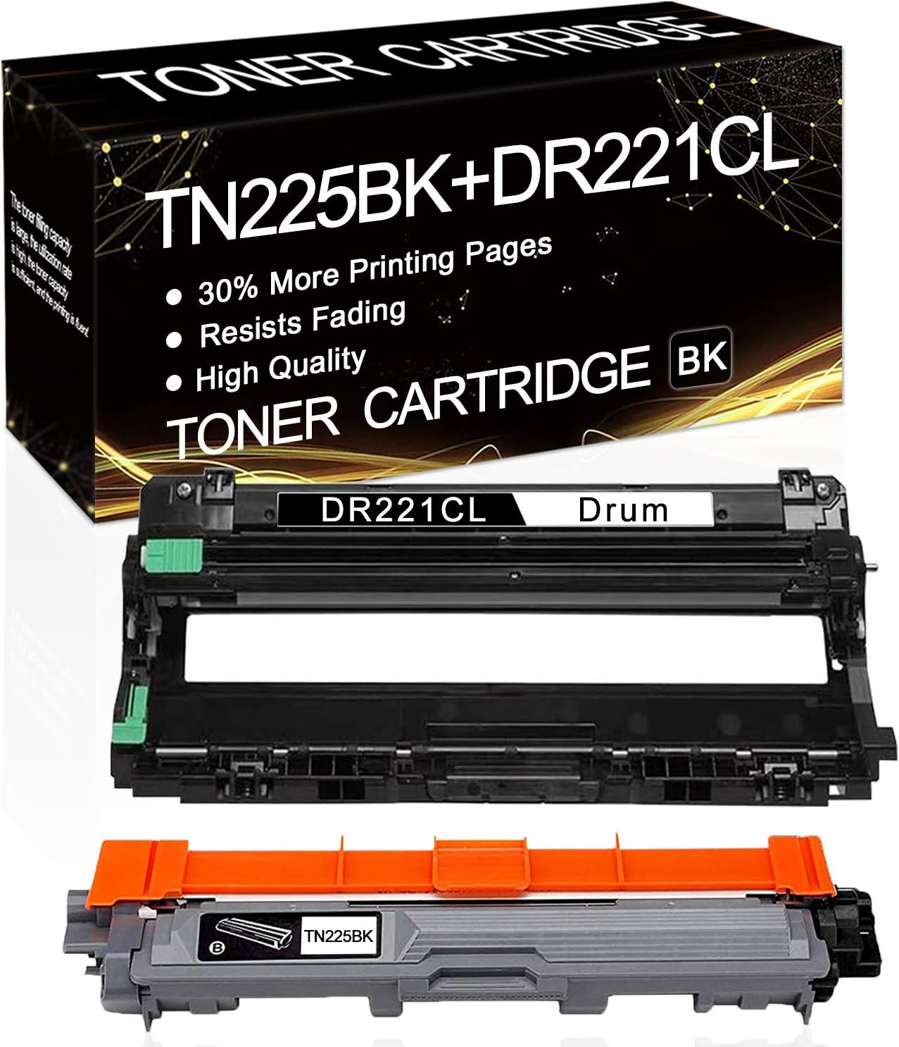 Compatible Drum & Toner Cartridge Replacement for Brother HL3140CW HL