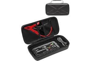 Gleegi EVA Storage Case Compatible with NOCO Boost Plus GB40/Boost Sport GB20 UltraSafe Car Battery Jump Starter, Portable Pr