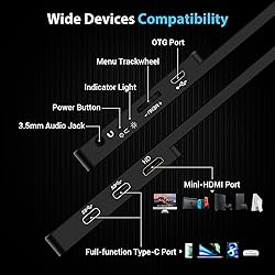 HotYeah Portable Monitor 4K, 15.6'' 3840x2160 UHD